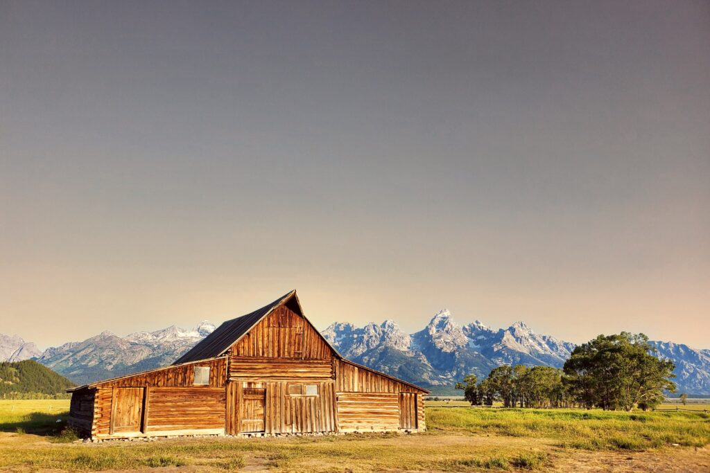 Mormon Row at Grand Teton National Park